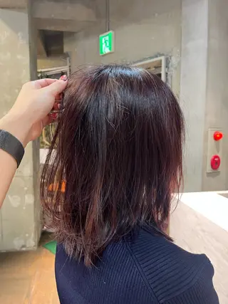 カラー 縮毛矯正モデル 募集中/ゆずのヘアスタイル