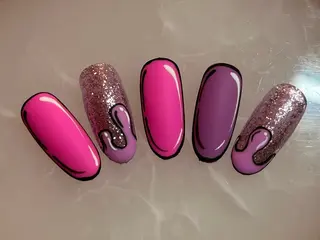 ネイル 持ち込みデザイン得意 ／長さだし可✨RUIのネイルデザイン