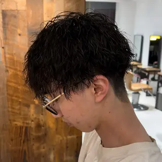 パーマ メンズ メンズパーマは私一択 佐藤有紀のヘアスタイル