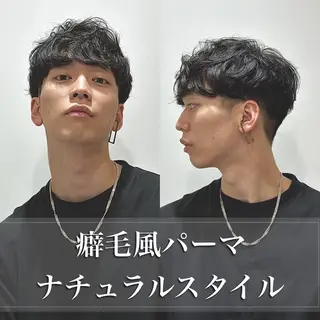 ショート パーマ メンズ 朝楽メンズパーマ 🥇メンズカット吉田のヘアスタイル