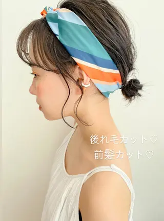 ショート カラー アイブロウ 🍋黒瀬梨央の眉毛・アイブロウイメージ