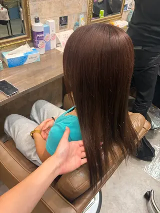 セミロング 前田 みのりのヘアスタイル