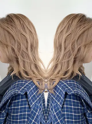 セミロング ハルカ ・のヘアスタイル