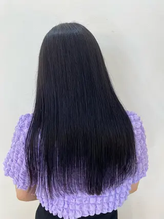 ロング 辻 友里香のヘアスタイル