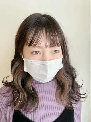 カラー 《インナーカラー》 YAMADAのヘアスタイル