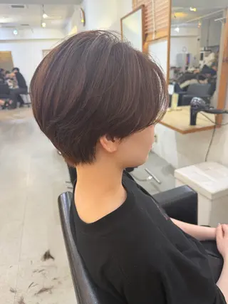 ショート ボブ人気No,1✨ TAME副店長のヘアスタイル