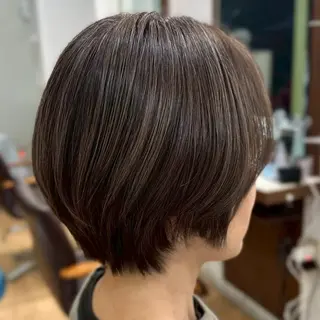 カラー ショート 縮毛矯正/ワンカラー モデル募集🫧田村のヘアスタイル