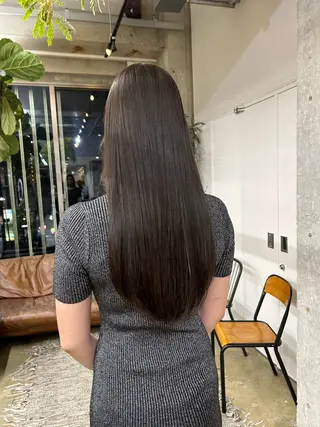 ロング maho/垢抜け カラーパーマのヘアスタイル