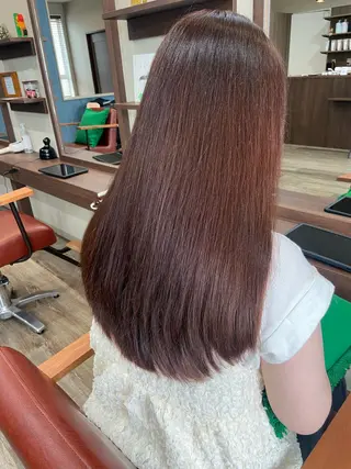 ロング Lepps れいなのヘアスタイル