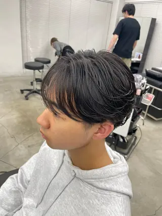 メンズ 韓国風パーマ特化 篠崎優也翔のヘアスタイル