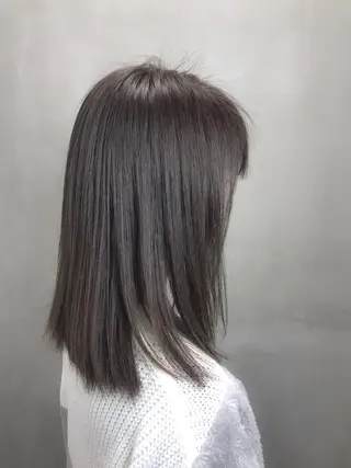 ミディアム カラー 【透明感、艶髪】西村 有司のヘアスタイル