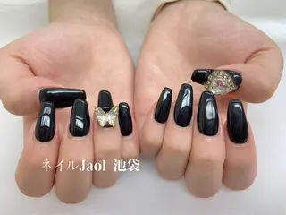 ロング ネイルJaol 池袋のネイルデザイン