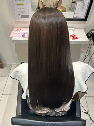 ロング 安藤 航佑のヘアスタイル