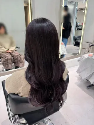 ロング カラー 🤍haruna 🤍SUIのヘアスタイル