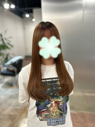 ロング 大澤 菜奈子のヘアスタイル