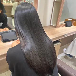 ロング ショートヘアカラー 山本のヘアスタイル