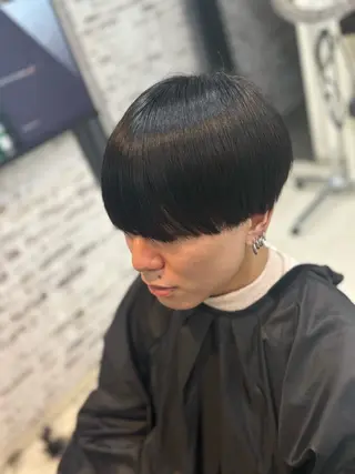 ショート パーマ 美容室シャルム⭐️ 清水 勇希🩷のヘアスタイル