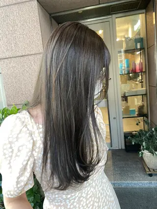 ロング カラー あくつ りおのマツエク・マツパデザイン