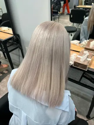 ミディアム esu 天満のヘアスタイル