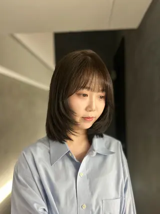 カラー ❤︎REIKA❤︎ ブリーチなしWカラーのヘアスタイル