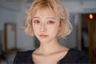 ミディアム カラー 再現性大人メンズヘア 毛流れパーマ木村陸弥のヘアスタイル