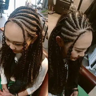 ロング SPINEL Sawaのヘアスタイル