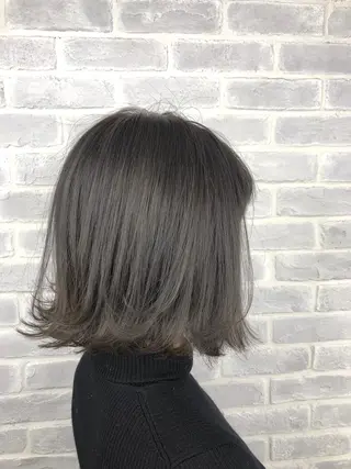 ミディアム カラー 【透明感、艶髪】西村 有司のヘアスタイル