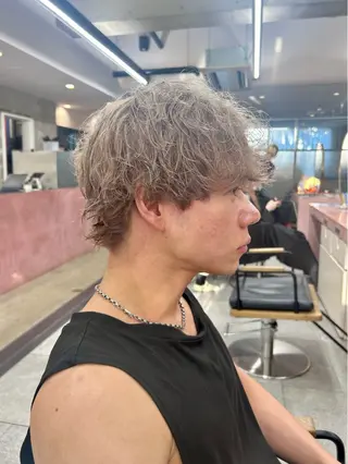 ショート カラー メンズ 大本 メンズ特化美容師のヘアスタイル