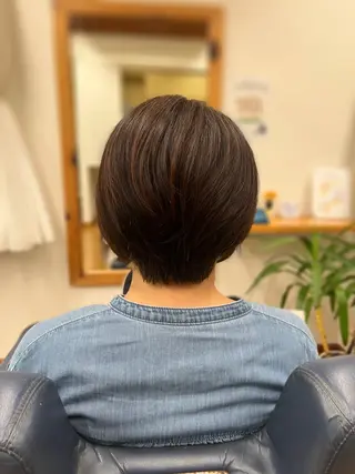ショート 齋藤 汐音のヘアスタイル