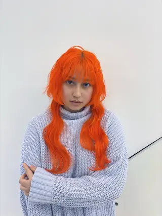 ロング Haruna/河原町 ハイトーン🤍のヘアスタイル