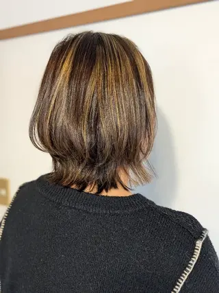 ミディアム 佐々木あきこ 髪質改善ストレートのヘアスタイル