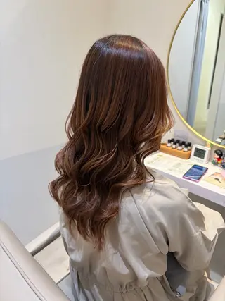 ロング ハッシュカット・ 透明感カラー🌷薫のヘアスタイル
