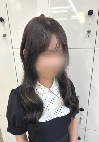 ロング カラー 🩵しの🩵 JILLSTUDIOのヘアスタイル