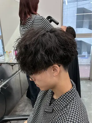 ショート パーマ メンズ 💈海外風パーマ 💈メンズ/颯太のヘアスタイル