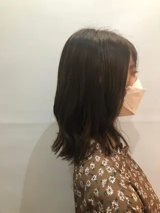 ミディアム 高山🐬髪質改善 池袋で縮毛矯正のヘアスタイル
