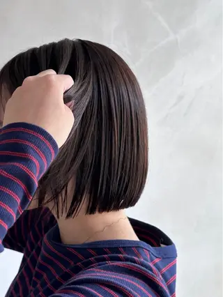 ミディアム カラー 健太郎 髪質改善/透明感のヘアスタイル