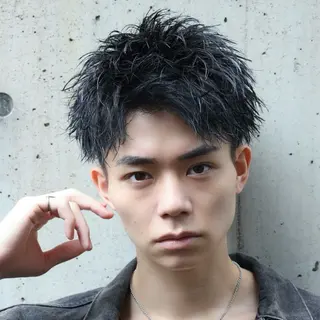 パーマ メンズ 河野 凌空のヘアスタイル