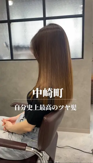 セミロング 梅田中崎町髪質改善 /オキヒロト/エコルのヘアスタイル