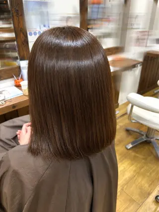 セミロング カラー 髪質改善サロン 🍒あさみ🍒のヘアスタイル