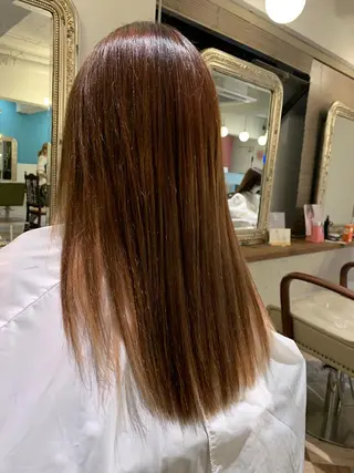 ロング 縮毛矯正専門美容師 宮本遼のヘアスタイル
