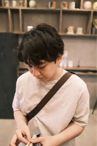 ショート パーマ メンズ ill副店長 立和田純也のヘアスタイル