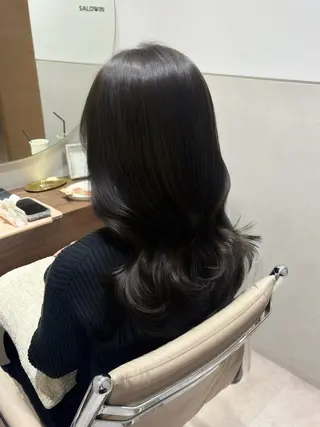 セミロング カラー 艶カラー/ 髪質改善/arisaのヘアスタイル