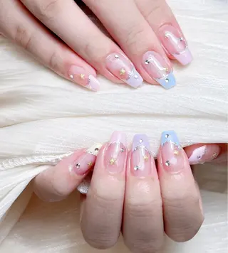 ネイル M🌷nail 長さだし専門店のネイルデザイン
