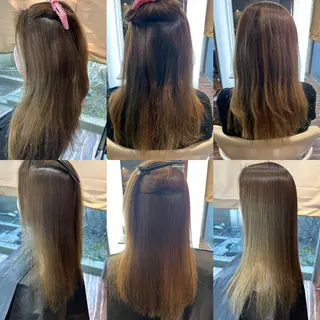 ロング ARCHE 心斎橋 常塚のヘアスタイル