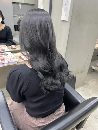ミディアム カラー パーマ ヘアアレンジ メンズ キッズ ネイル マツエク・マツパ アイブロウ 丁寧なカウンセリング 🌿Chiemi🌿のヘアスタイル