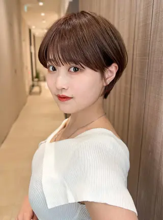 ショート ヘッドスパ/縮毛矯正 /横山陸人のヘアスタイル