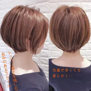 ショート カラー 大人女性ショート専門 tomodaのヘアスタイル
