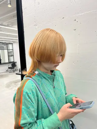 ミディアム カラー 🫧‪Ameri🫧 Emma ecoleのヘアスタイル