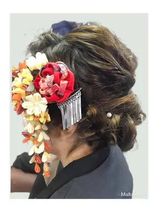 ヘアアレンジ hair works raptureのヘアスタイル