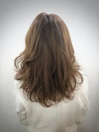 セミロング 植野/新宿 高田馬場のヘアスタイル